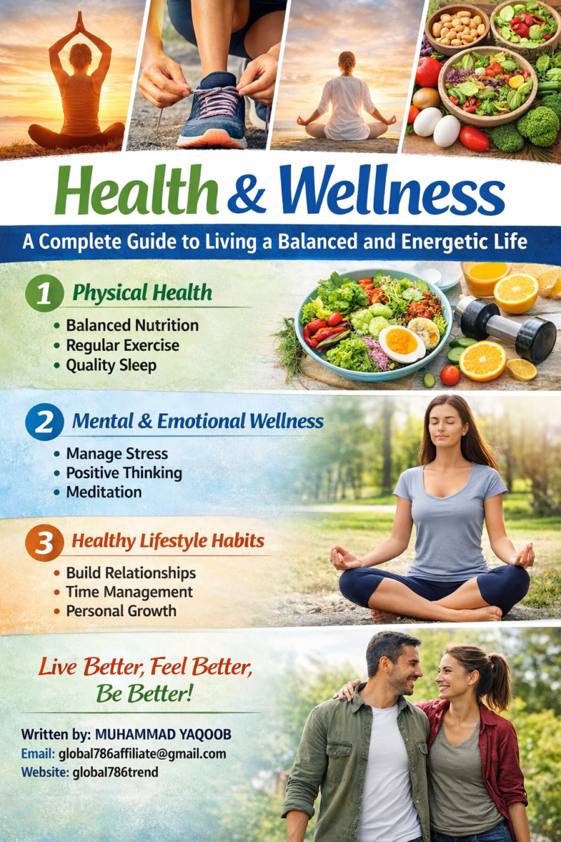 Health & Wellness: The Ultimate Guide to a Balanced Life