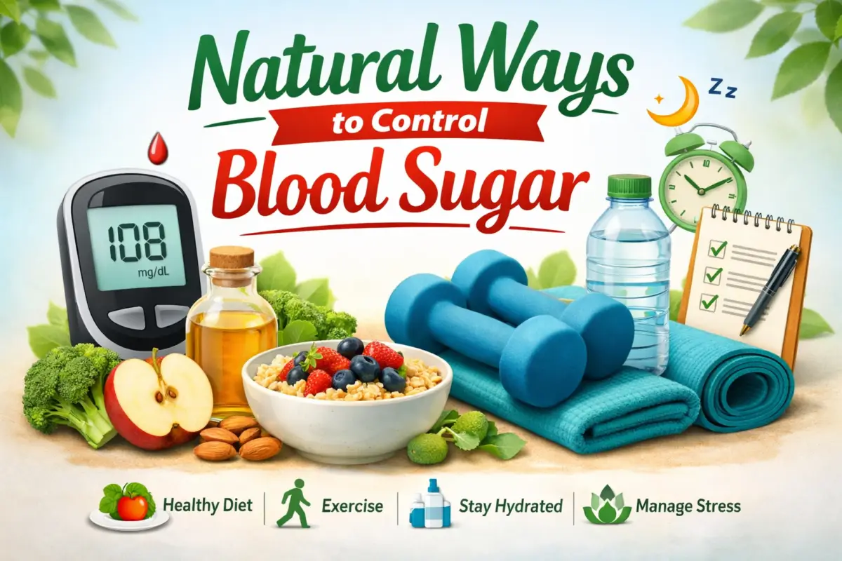 10 Natural Ways to Control Blood Sugar Levels Fast (Complete Guide)