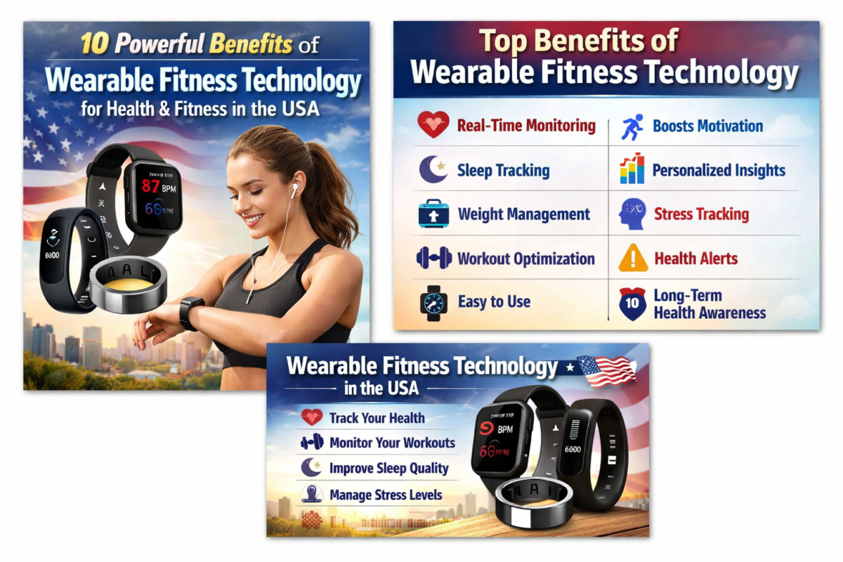 10 Powerful Benefits of Wearable Fitness Technology for Health and Fitness in the USA