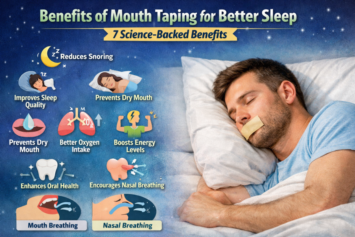 Mouth Taping for Better Sleep
