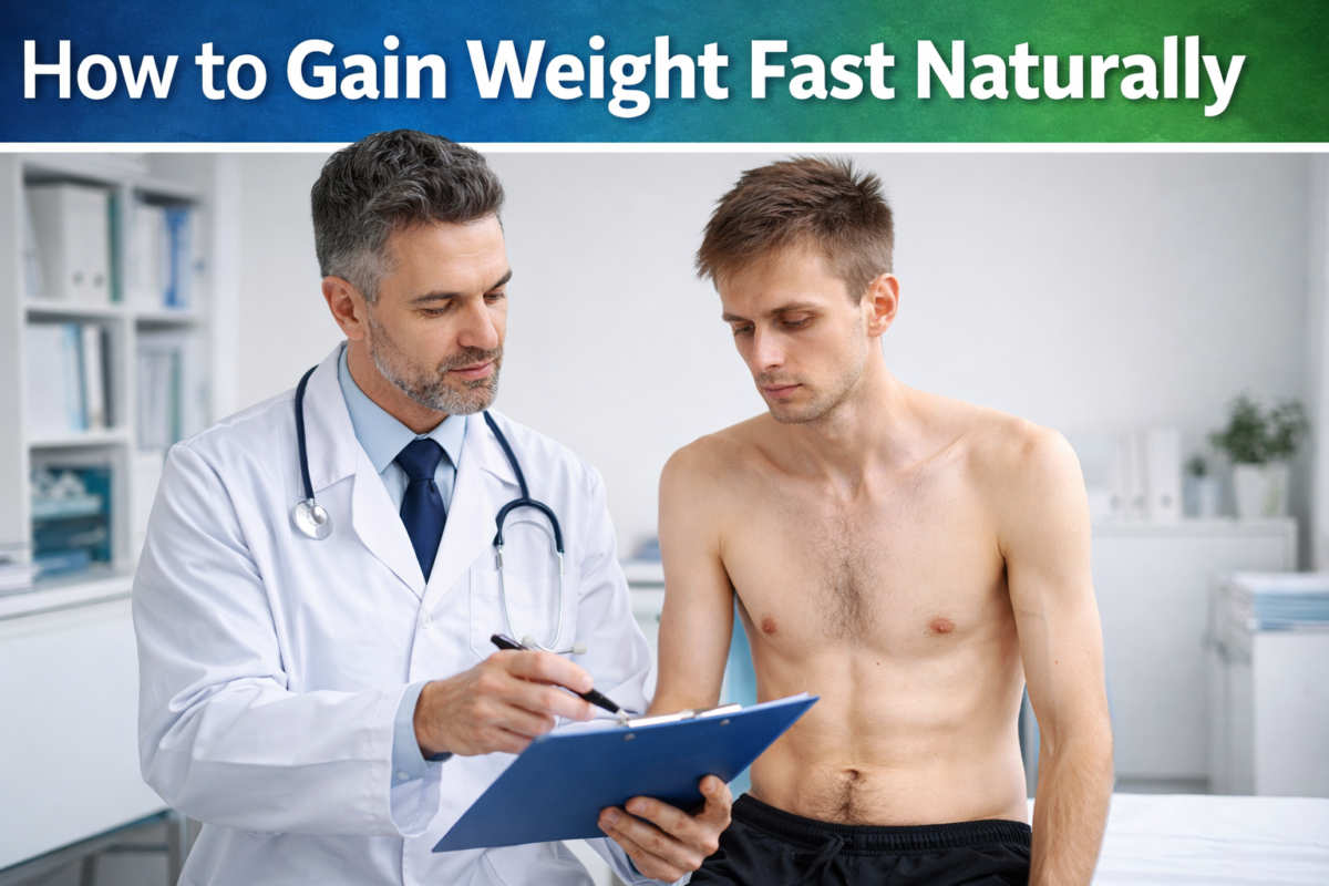 how to gain weight fast naturally
