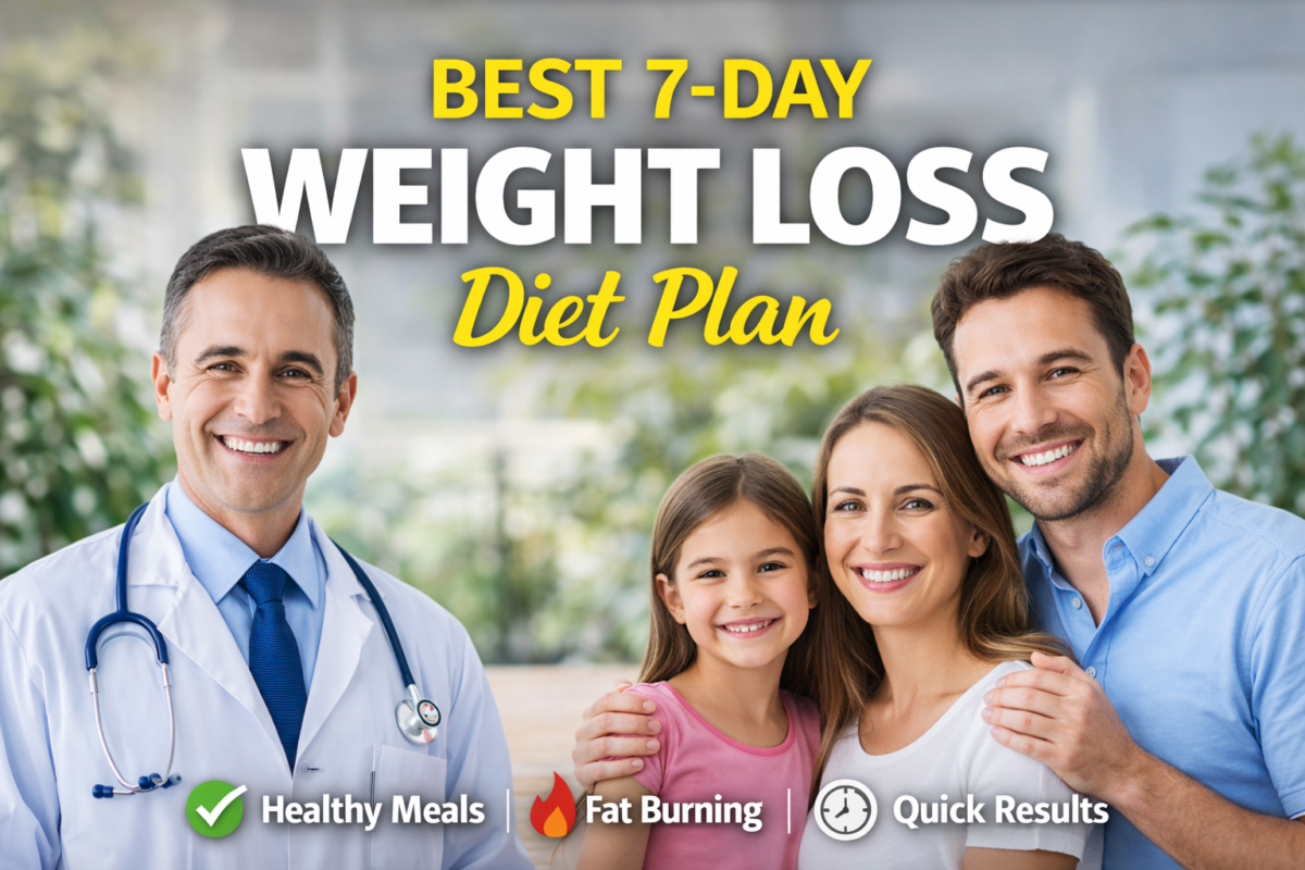 Best 7-Day Weight Loss Diet Plan (Healthy & Effective Guide)
