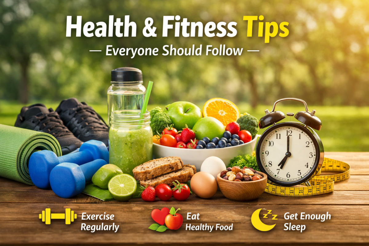 Health and fitness tips